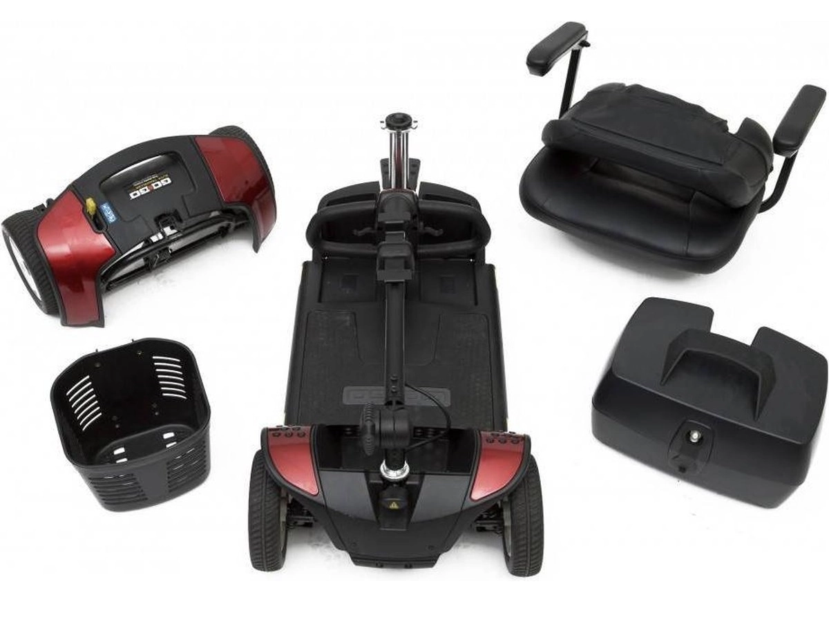Opgevouwen Pride Go-Go Elite Traveller Plus